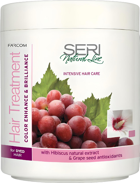 FARCOM MASK 1000ML HIBISCUS 1000ML GINGER & & GRAPE COLOR