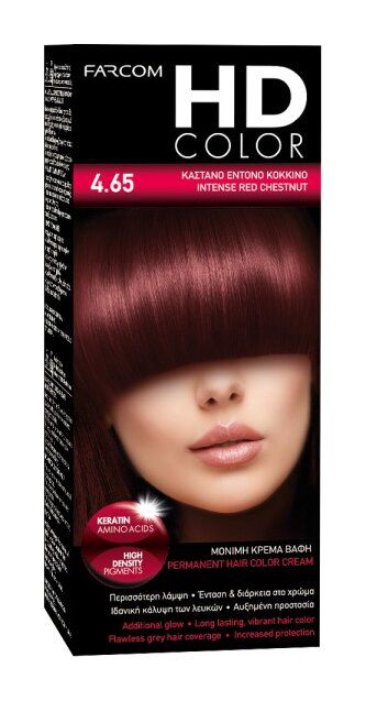 Farcom HD Hair Color 60ML 4.65