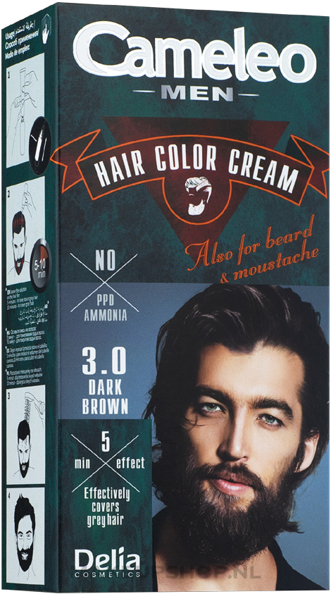 CAMELEO MEN HAIR COLOR 3.0 HAIR COLOR 4.0 DARK BROWN